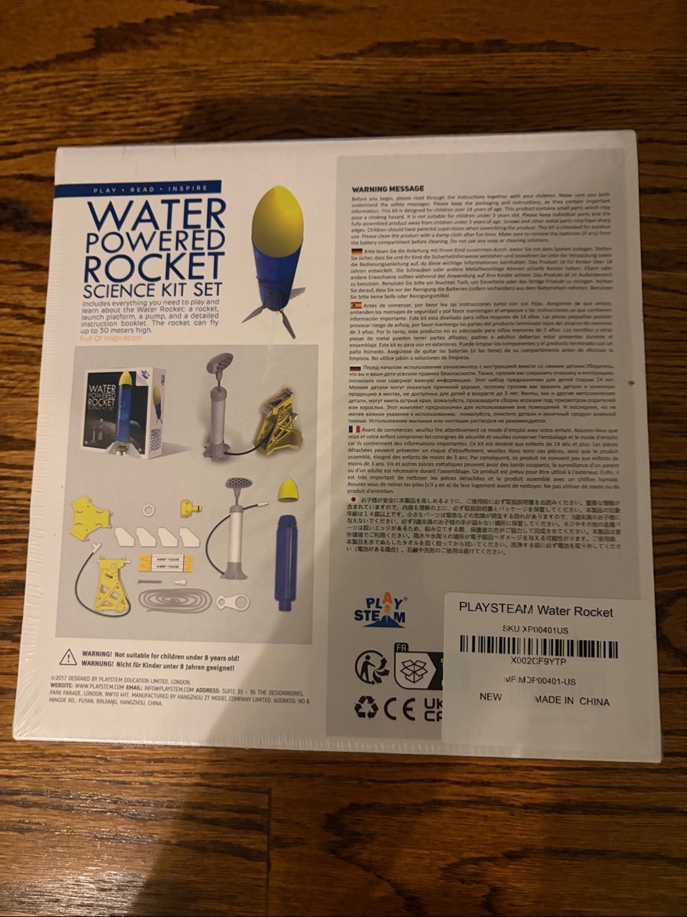 NEW Water Powered Rocket Science Kit Set STEM - Picture 2 of 3